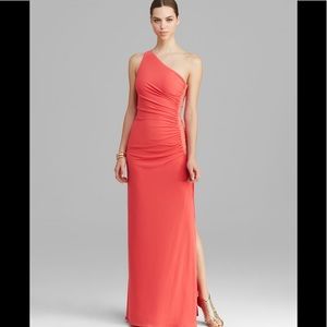 Laundry by Shelli Segal One Shoulder Gown